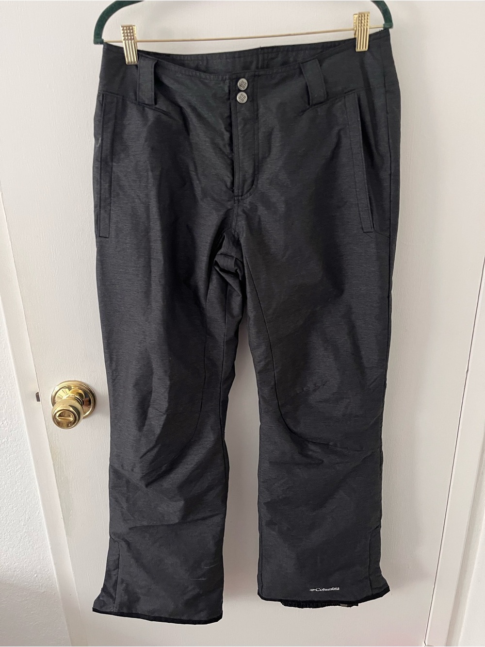 Columbia Women's Bugaboo Omni-Tech Snow Ski Pant Charcoal Gray Medium